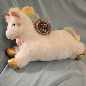 Unicorn Plush FAO Schwartz with Tags New